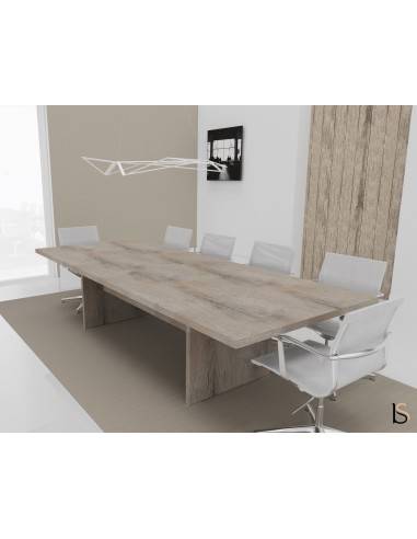Grande table de réunion rectangulaire...