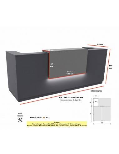 Bureau d'accueil Delta Plus 2...