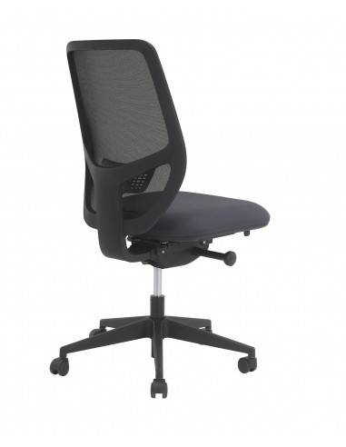 chaise de bureau professionnelle avec assise synchrone et et translation d'assise