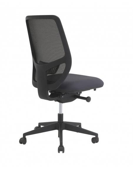 chaise de bureau professionnelle avec assise synchrone et et translation d'assise