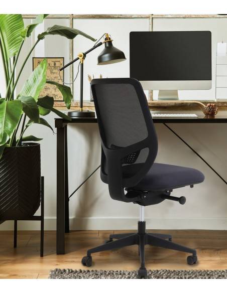 fauteuil de bureau design avec mécanique synchrone blocable 5 positions