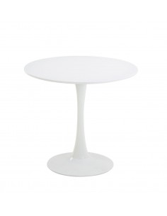 Table ronde pour réfectoire coloris blabc