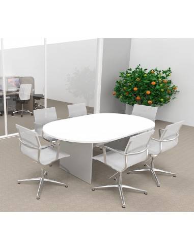 Table de réunion ovale Kate – Mobel...