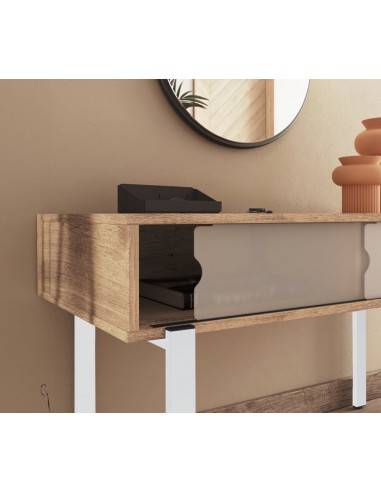 détail console de rangement professionnelle Pod Mobel Linea