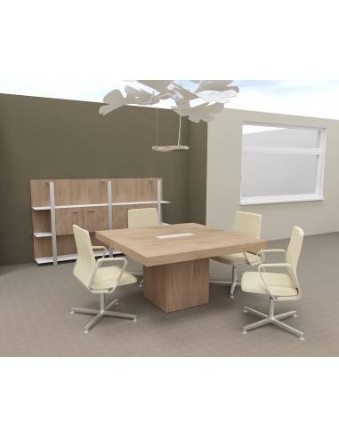 table de reunion 4 personnes T45 coloris orme