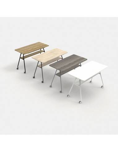 coloris Table de réunion mobile différentes dimensions et coloris Esmou Mobel Linea