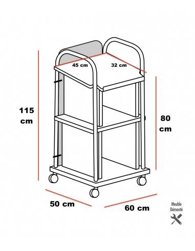 dimensions pupitre de conférence esmou mobellinea