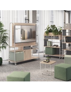Mobilier de coworking créatif Esmou Mobel Linea