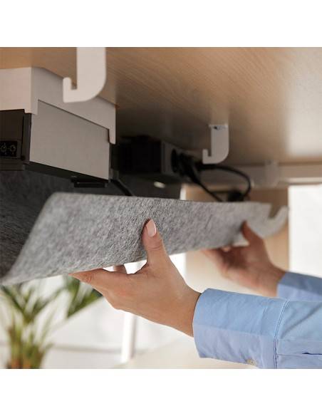 goulotte guide câble esmou pour table multimedia esmou mobel Linea