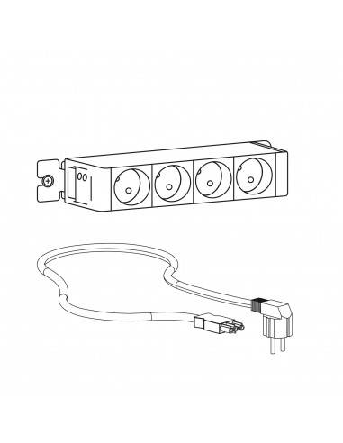 schema Bloc electrique pour mobilier flexi office esmou