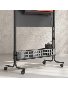 panier en PET 3 compartiment pour panneau esmou mobellinea