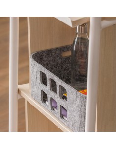 Panier en PET pour chariot de conférence esmou mobel Linea