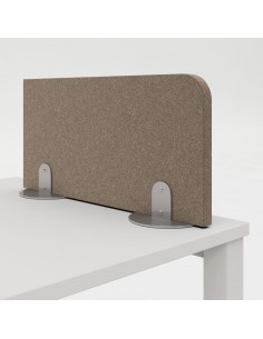 cloisonnette de séparation acoustique à poser sur le bureau MUT Mobel Linea