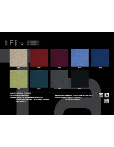 nuancier tissu mobel linea Fidji