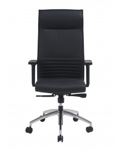 Fauteuil direction Quentin en cuir avec système synchrone - Sitek 2