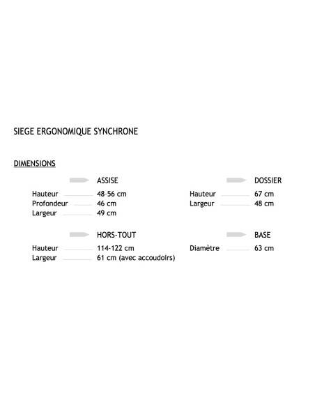 fiche technique fauteuil need