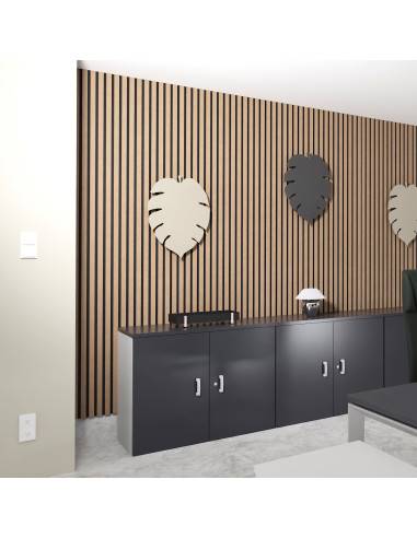 armoire de bureau avec portes battantes de 82cm de hauteur mobel linea coloris anthracite