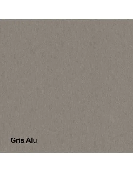 mélaminé gris aluminium