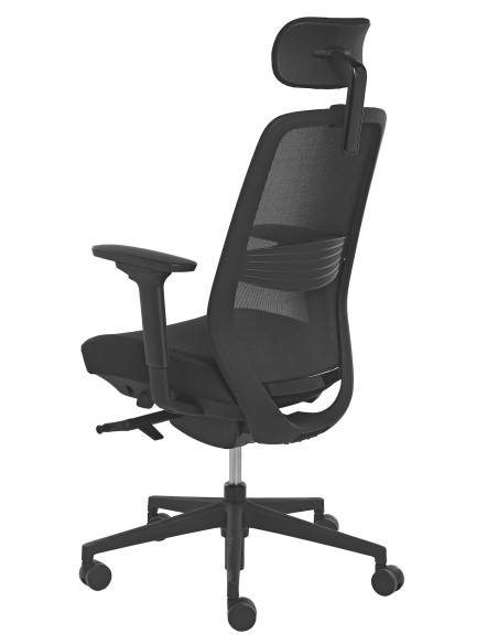 fauteuil de bureau avec dossier et appui tete resille