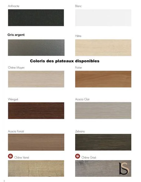 nuancier bois melamine mobel linea
