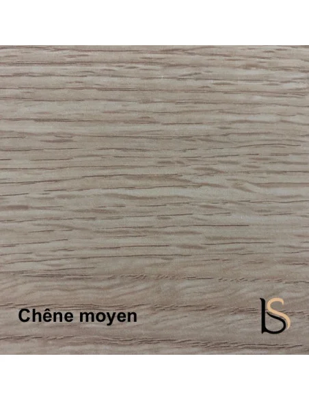 melamine coloris chene moyen