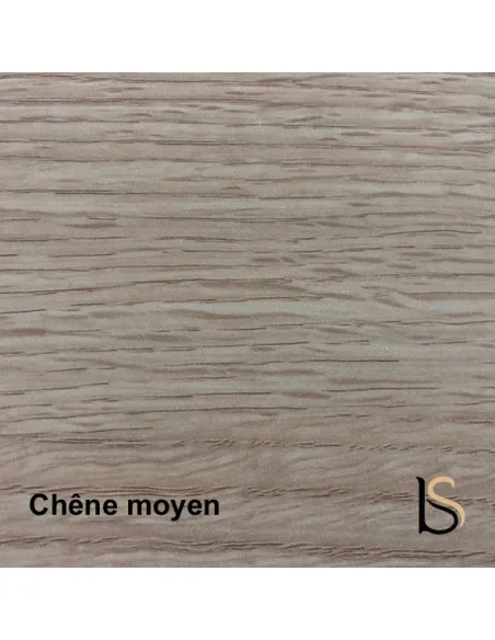 melamine coloris chene moyen