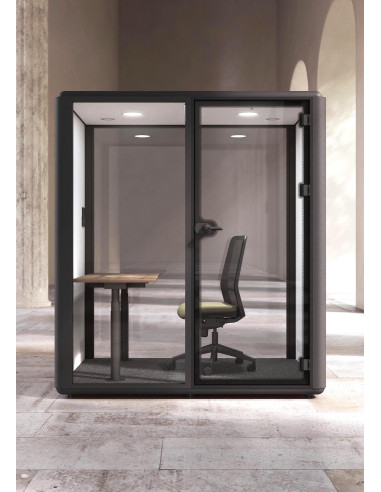 cabine insonorisante pour les open space 2 personnes domus M mobel Linea