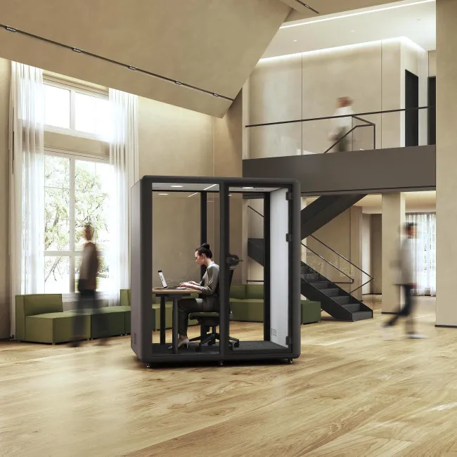 cabine acoustique 2 places domus M mobel linea