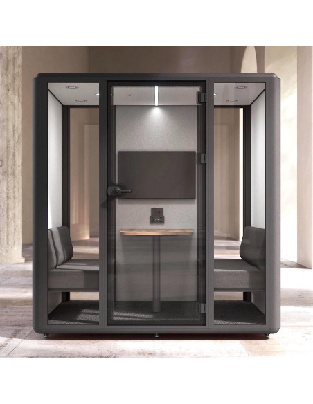 cabine acoustique 4 personnes domus mobel linea