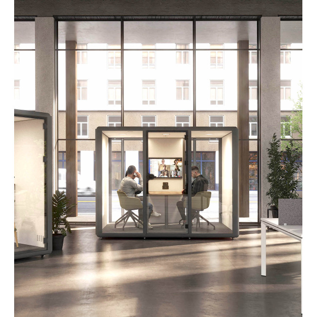 cabine acoustique 6 personnes domus mobel linea