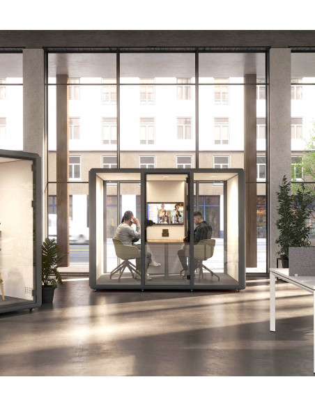 cabine acoustique 6 personnes domus mobel linea