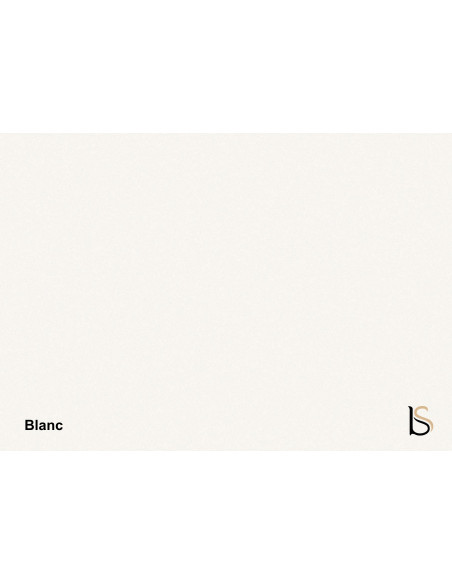 melamine coloris blanc