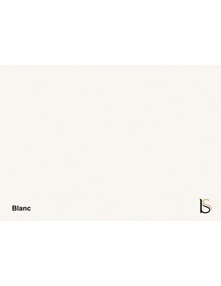 melamine coloris blanc