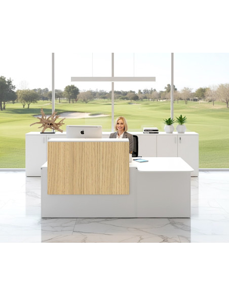 comptoir-reception-avec-pmr-pano-ofitres-alvic-coloris-blanc-rehausse-chene-naturel