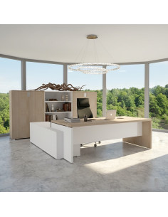 vue arriere-bureau-manager-retour-crédence-tak-mobel-linea-acacia-clair et blanc-retour-droite bis 2