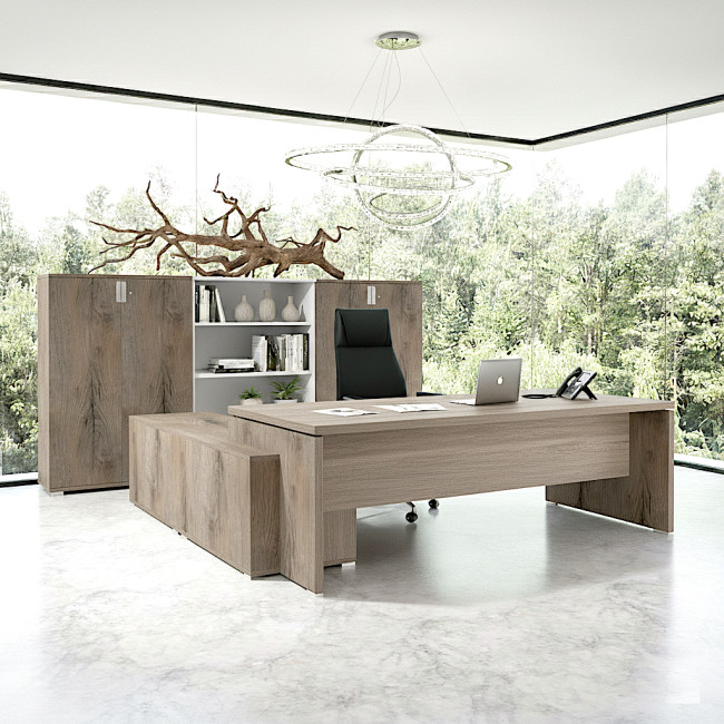 bureau-manager-retour-crédence-tak-mobel-linea-chêne-grisé-retour-droite bis