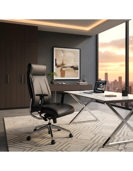 fauteuil-direction-imitation-cuir-noir-luis-sitek-avec-accoudoirs-reglables