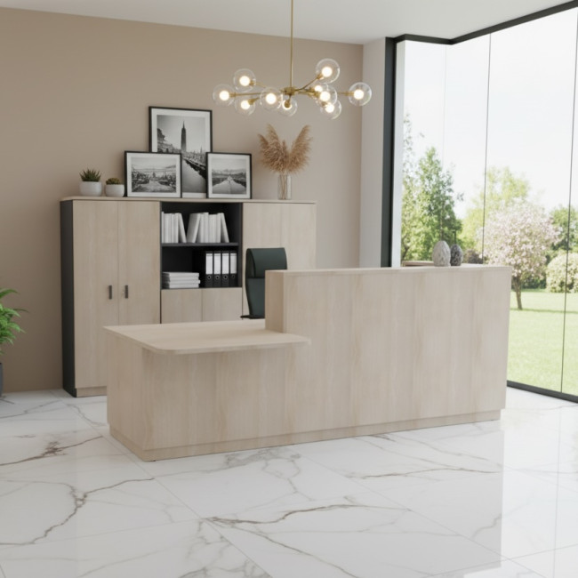 comptoir-accueil-delta-mobellinea-avec-pmr-gauche-coloris-acacia-clair