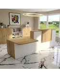 Bureau d'accueil ergonomique et Design Delta
