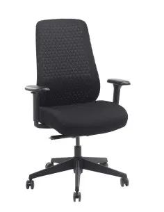 Fauteuil de bureau ergonomique Prisma avec dossier en maille 3D et accoudoirs 3D 2