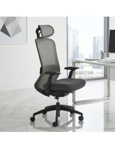 Fauteuil de bureau ergonomique à mémoire de forme.