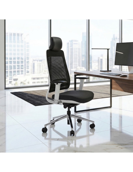 fauteuil-bureau-ergonomique-fairfax-sitek-tetiere-structure-blanche-resille