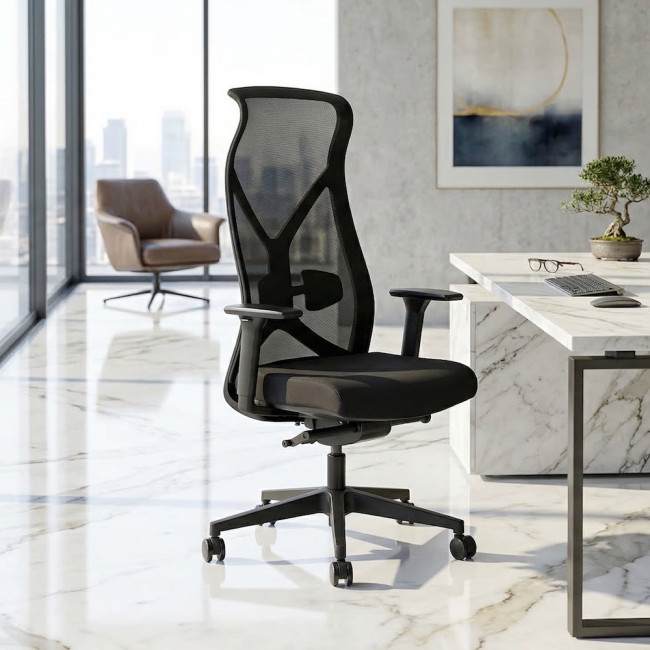 chaise-bureau-design-dossier-haut-teletravail