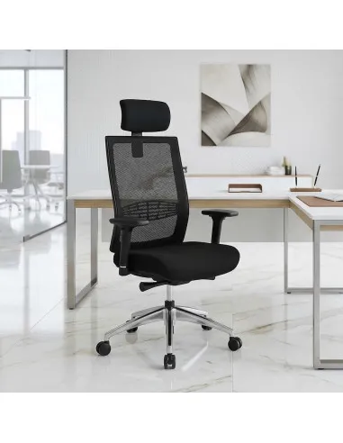 fauteuil-bureau-sitek-appui-tete-accoudoirs-reglables-noir