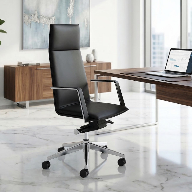 fauteuil-direction-design-cuir-noir-mobellinea-atos