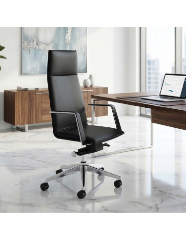 fauteuil-direction-design-cuir-noir-mobellinea-atos