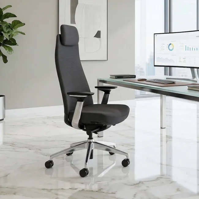 fauteuil-bureau-ergonomique-khan-sitek-noir-design-professionnel
