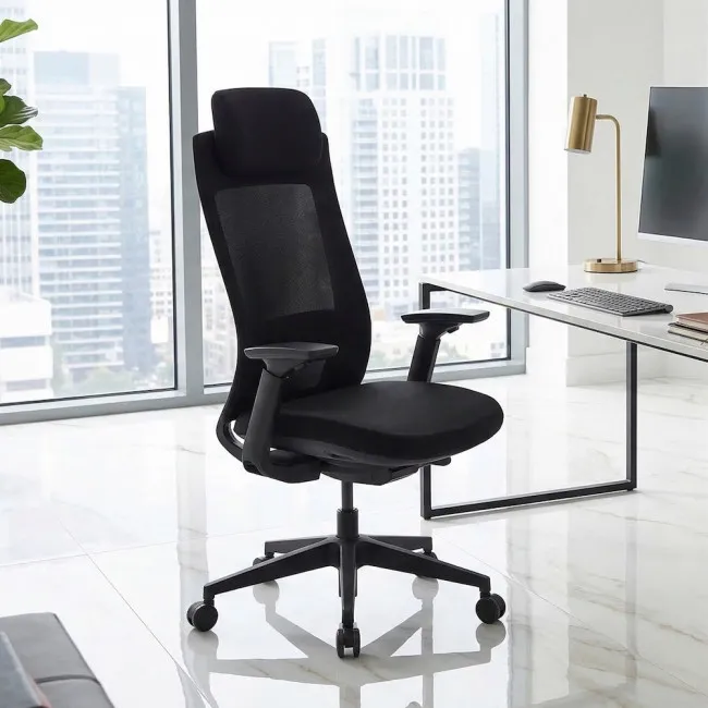 fauteuil-bureau-ergonomique-andrea-sitek-noir-dossier-maille-avec-tetiere