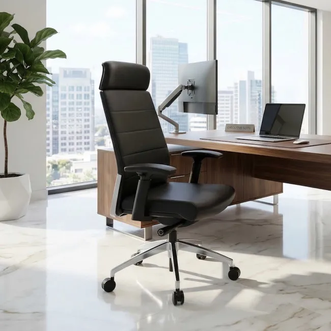 fauteuil-executive-crea-m-act-noir-cuir-dossier-haut-ergonomique