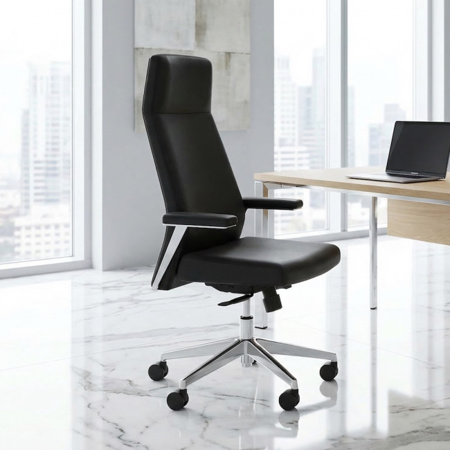 fauteuil-direction-teos-mobellinea-cuir-noir-design-haut-de-gamme